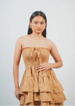 Adorable Front Knot Summer Short Dress