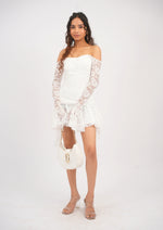 Sultry Ruffle Charm Dress
