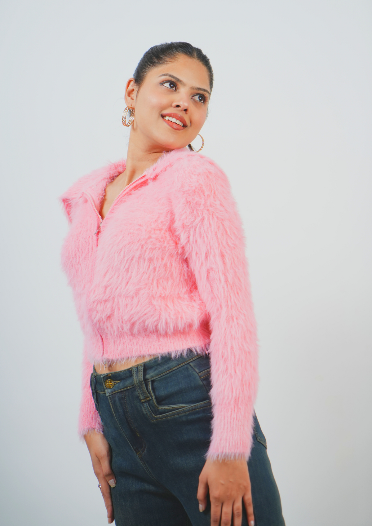 Fluffy and Cute Fur Jackets for Cozy Vibe