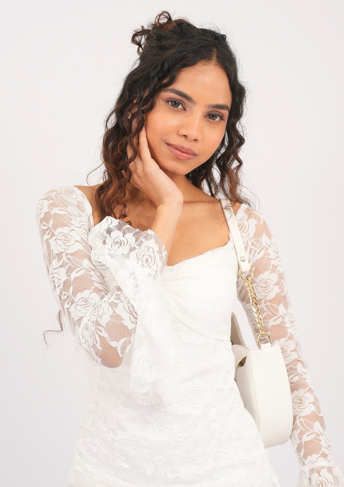 Sultry Ruffle Charm Dress