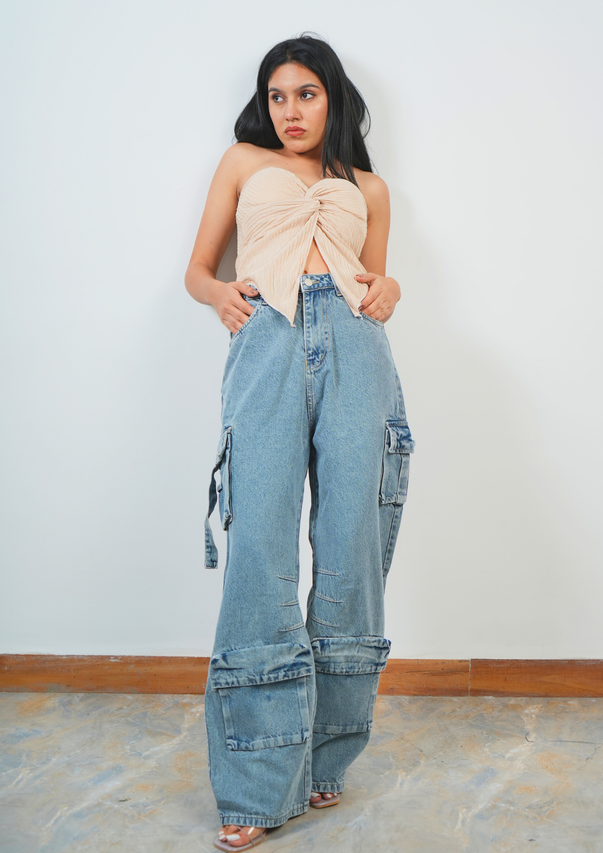 Modern and Stylish Tubeless Top with Butterfly Cut