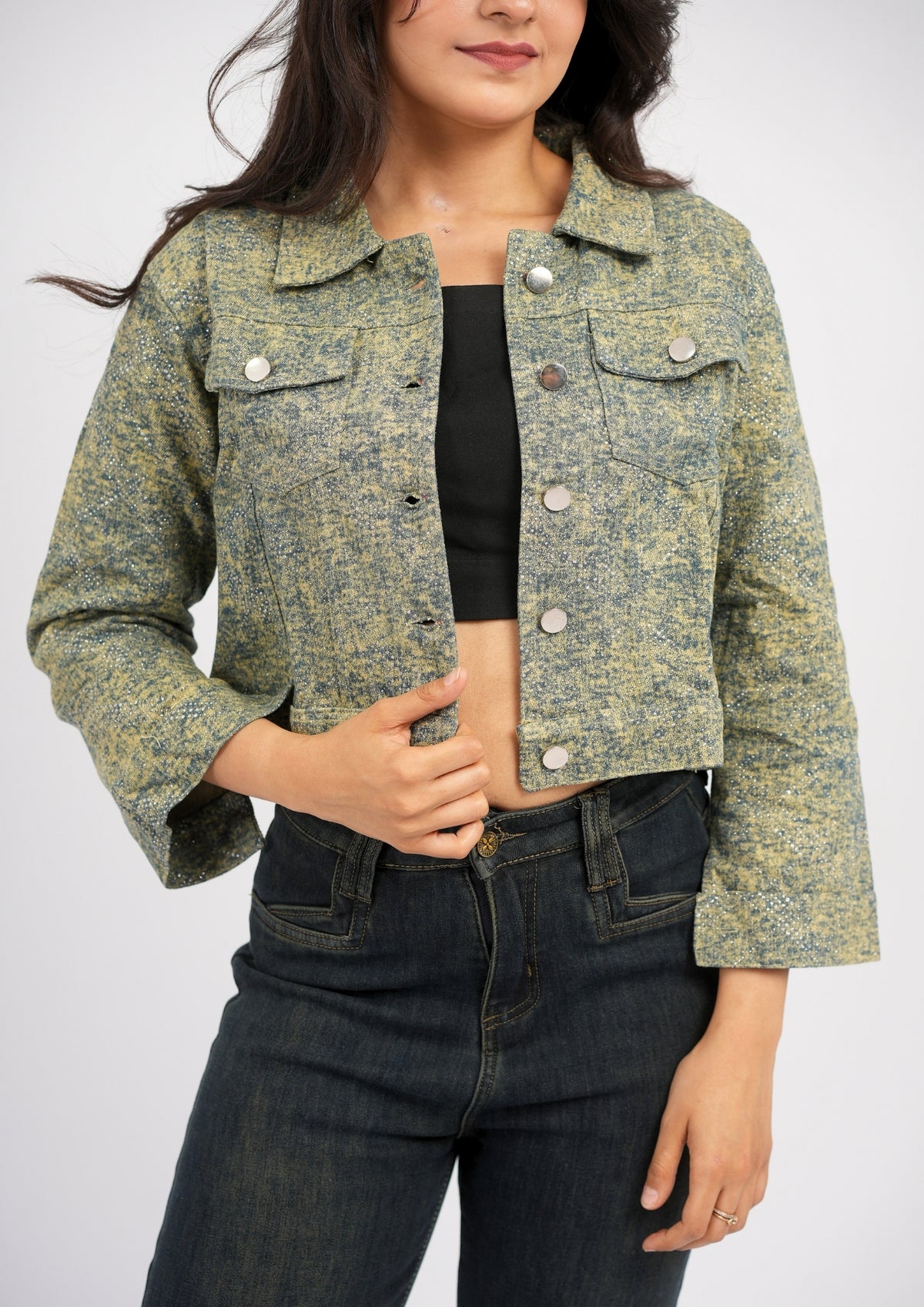 Verdant Rebel Distressed Jacket