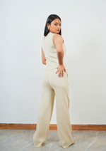 Classy Beige Three-Piece Set for a Timeless Style