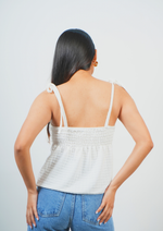 Elegant Top Featuring Knotted Sleeves Detail