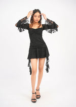 Sultry Ruffle Charm Dress