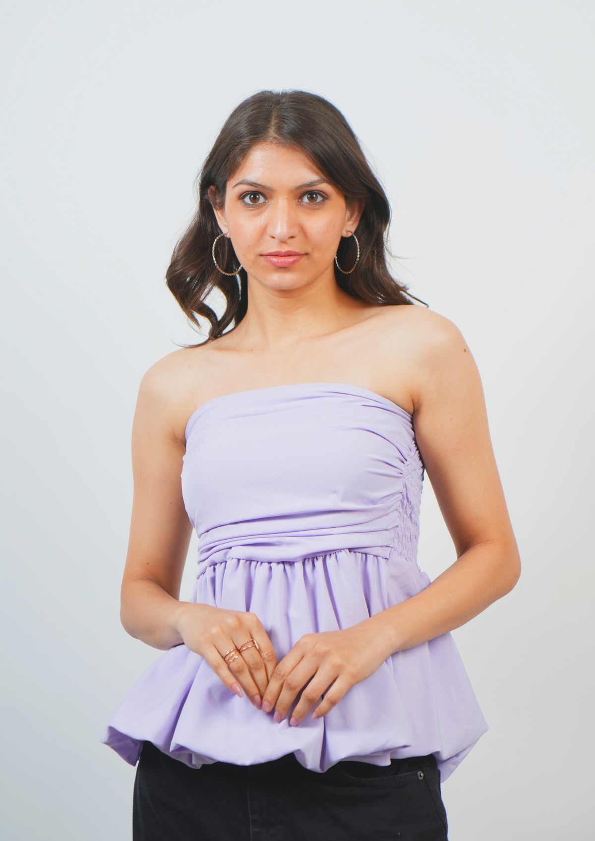 Embrace Effortless Style with this Cute Tubeless Top