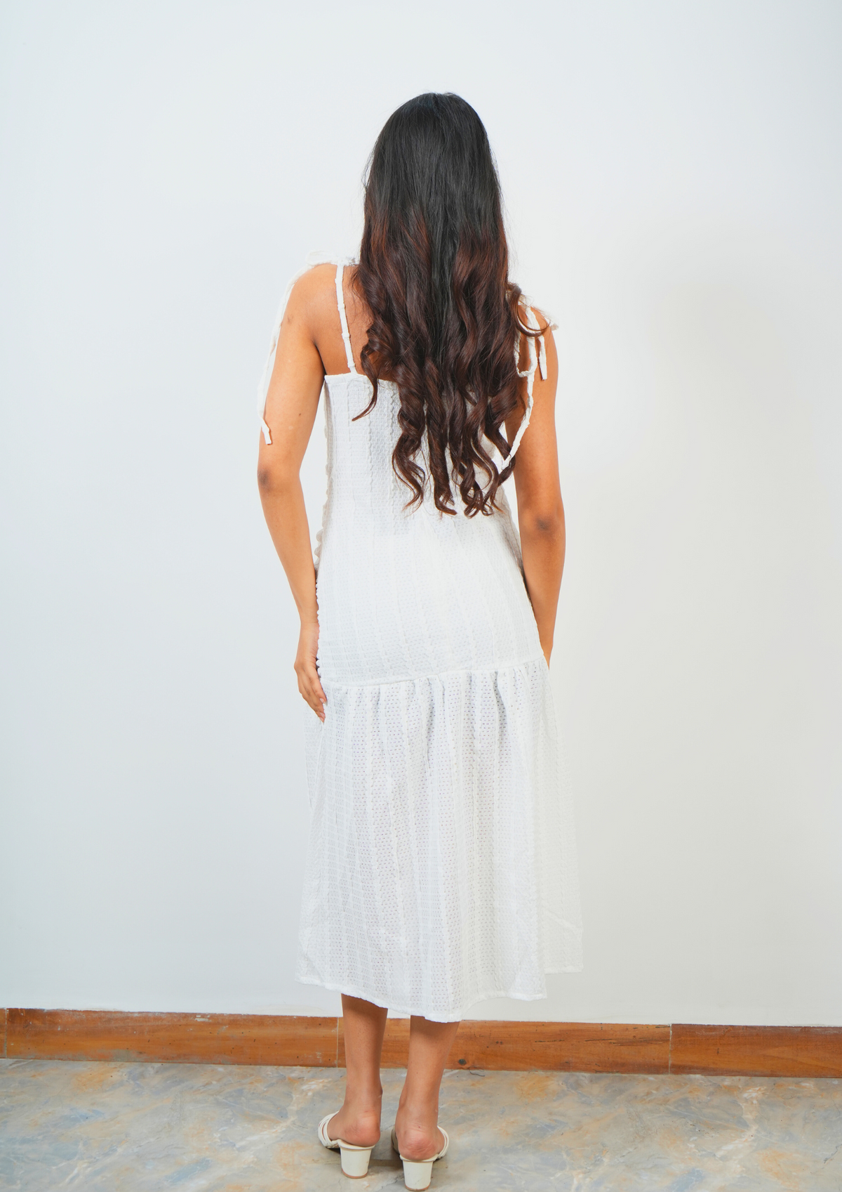 Casual Mid-Length Sleeveless Dress