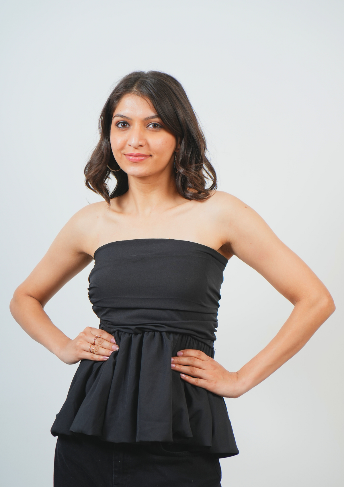 Embrace Effortless Style with this Cute Tubeless Top