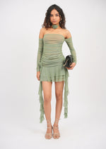 Ruffled Romance Floral Dress