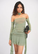 Ruffled Romance Floral Dress