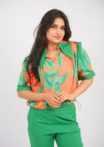 Joy-Pop Balloon Top & Relaxed Pants Set