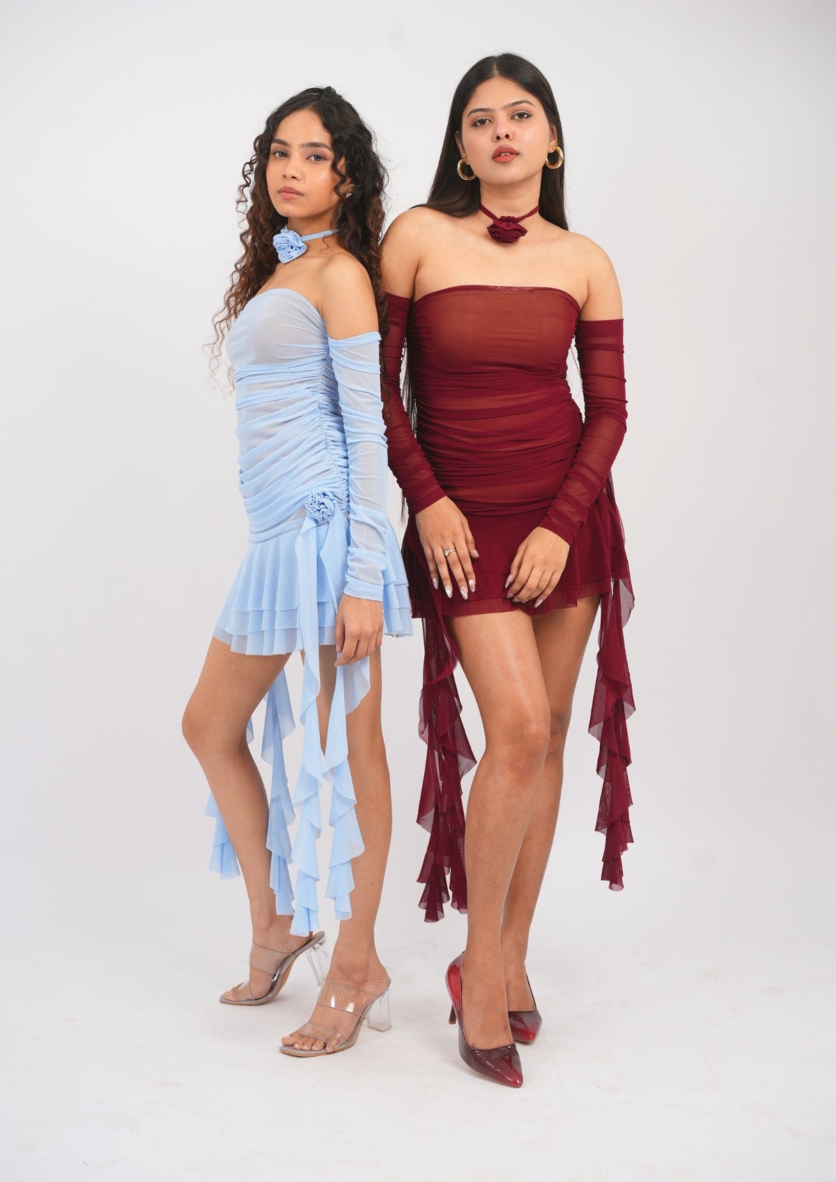 Ruffled Romance Floral Dress