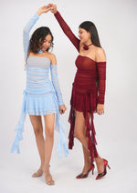 Ruffled Romance Floral Dress