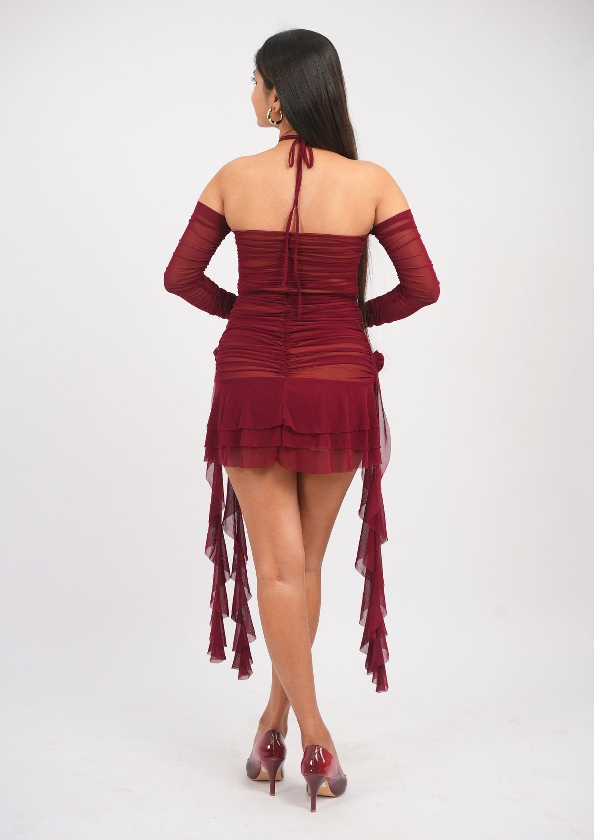 Ruffled Romance Floral Dress