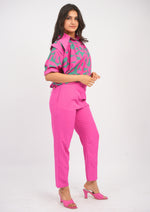 Joy-Pop Balloon Top & Relaxed Pants Set