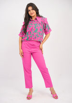 Joy-Pop Balloon Top & Relaxed Pants Set