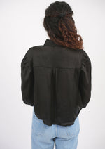 Airy Satin Bliss Full-Sleeve Top