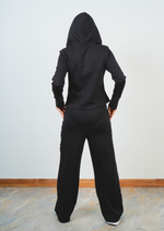 On-the-Go Black Capped Track Set for Ultimate Comfort