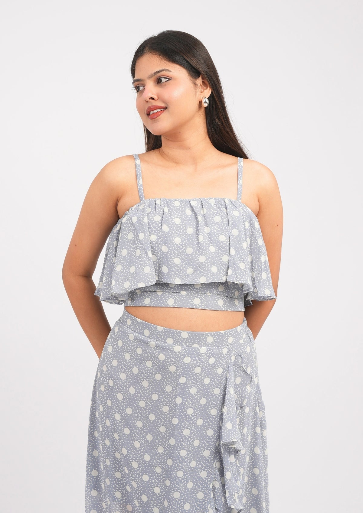 Spotlight Polka Two-Piece Outfit