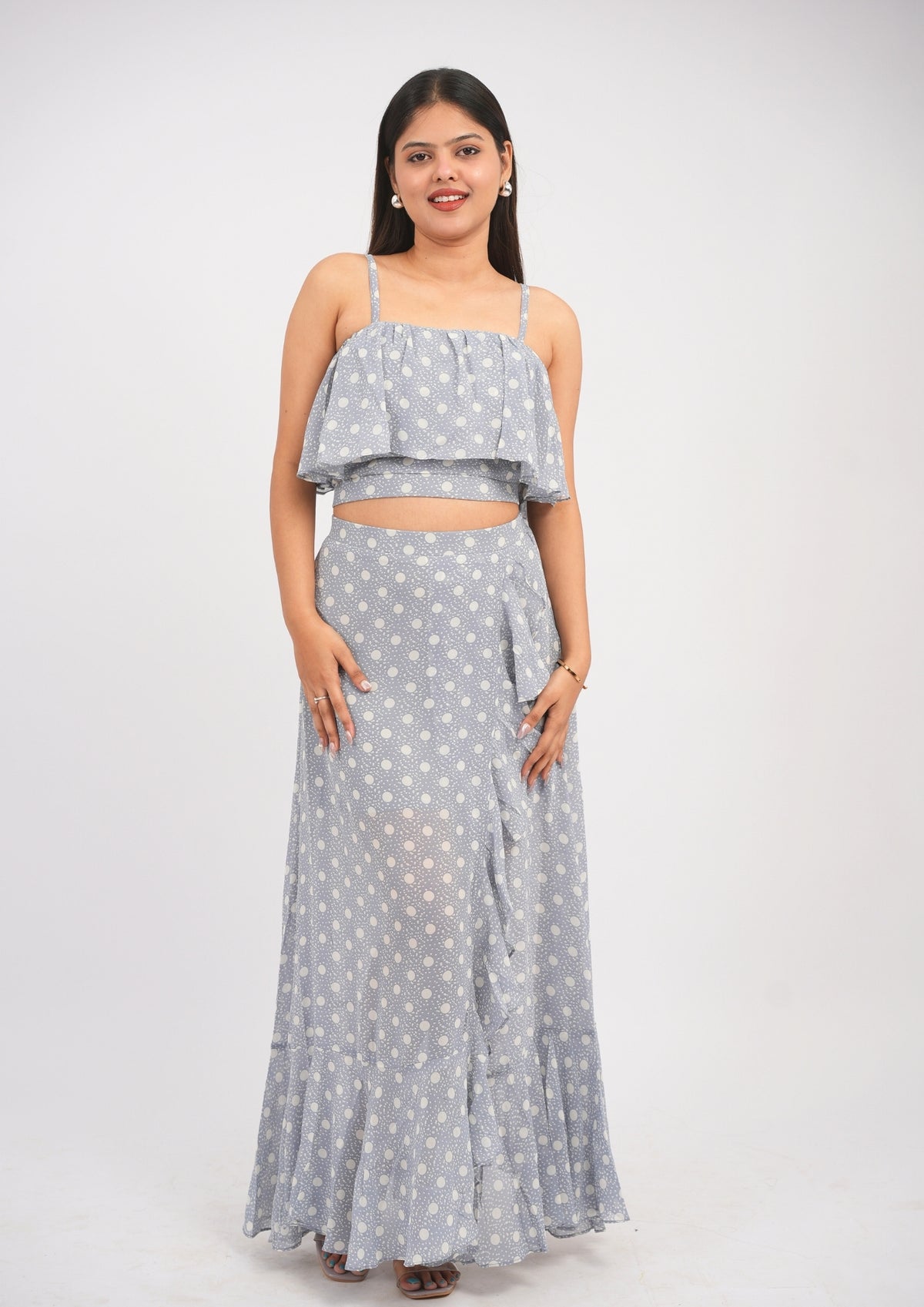 Spotlight Polka Two-Piece Outfit