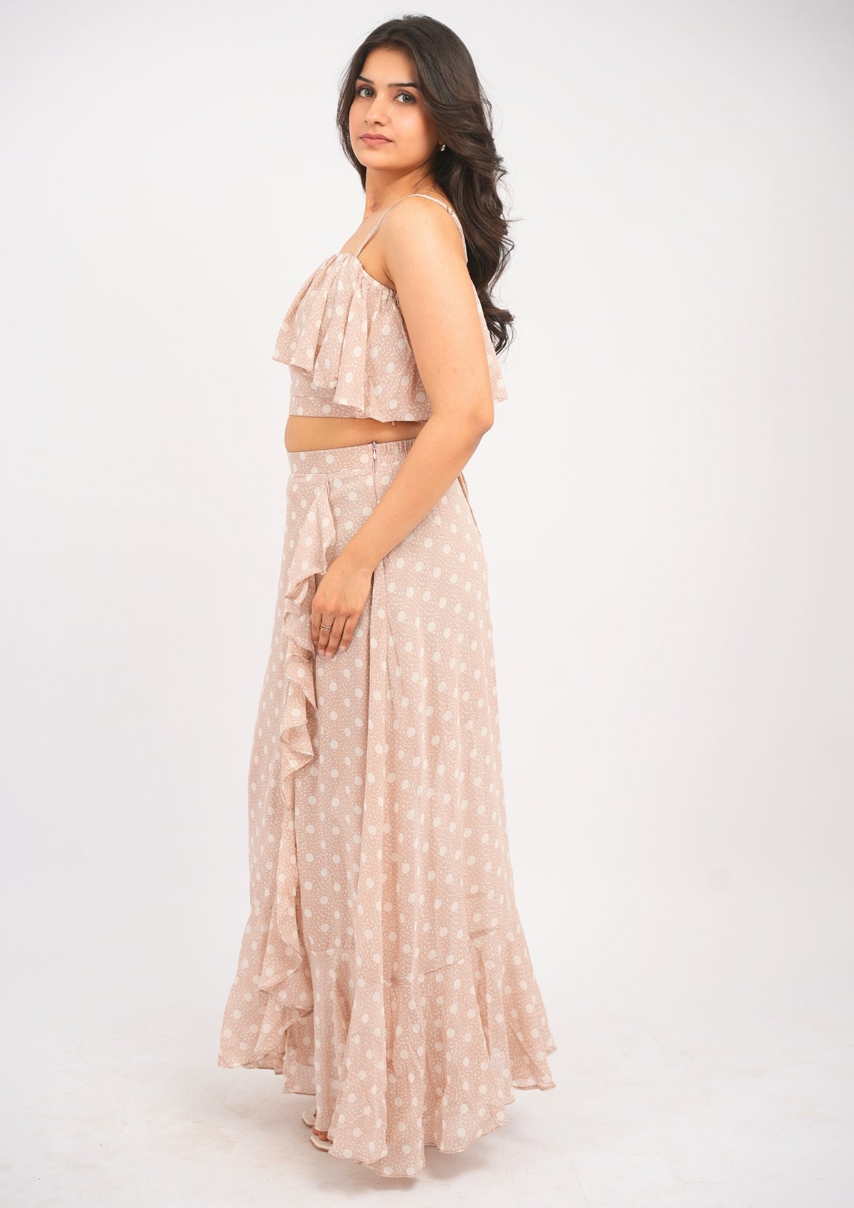 Spotlight Polka Two-Piece Outfit