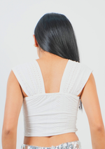 Casual yet Chic Broad Sleeves Crop Top