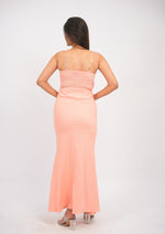 Colorful Bloom Elegance Statement Dress