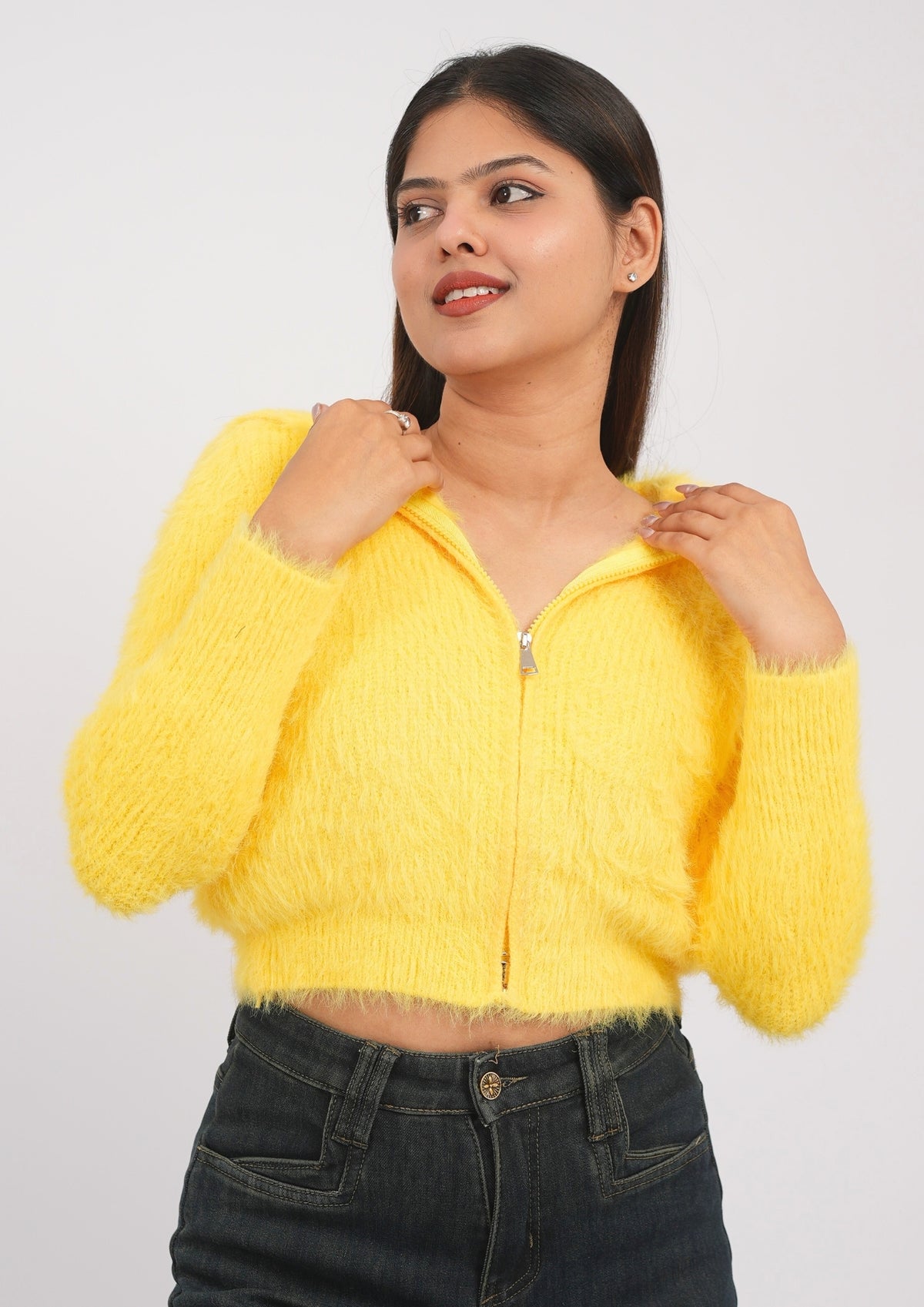 Fluffy and Cute Fur Jackets for Cozy Vibe