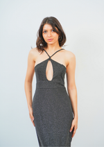 Bold and Beautiful Backless Dress with Sexy Front & Slit