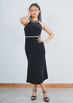 Timeless velvet, sparkling diamonds, Short Dress