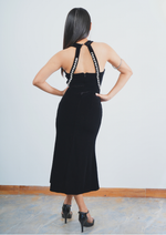 Timeless velvet, sparkling diamonds, Short Dress