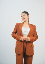 Perfectly Tailored Hot Pink Blazer Coord-Set for a Formal Finish
