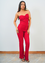 Chic and stylish tube-less coord set