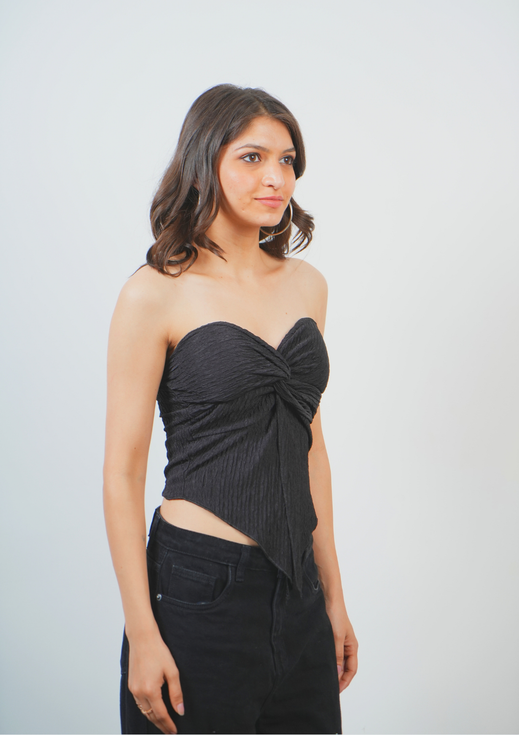 Modern and Stylish Tubeless Top with Butterfly Cut