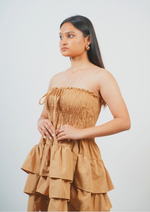 Adorable Front Knot Summer Short Dress