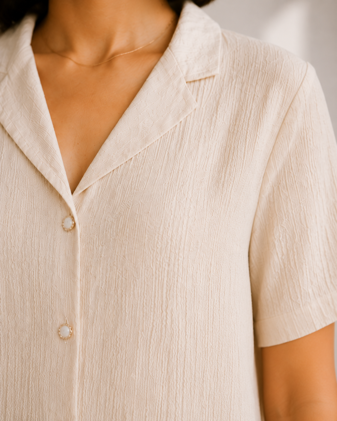 Soft Touch Crinkle Shirt