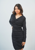 Sparkling Shimmer Bodycon Midi Dress