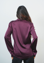 A Perfect Blend of Casual and Formal, with Satin and Padded Shoulders