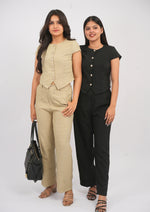 Modern Boss Lady Vest Coord Set