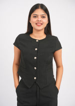 Modern Boss Lady Vest Coord Set