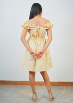 Tied Tube Cute Short Dress