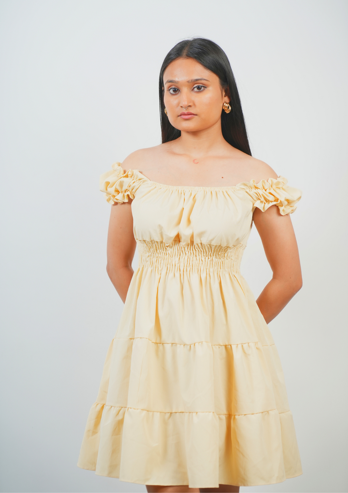 Tied Tube Cute Short Dress