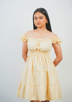 Tied Tube Cute Short Dress