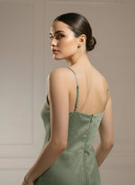 Light Green Grace Midi Dress