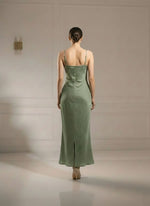 Light Green Grace Midi Dress