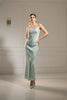 Sea Blue Midi Dress