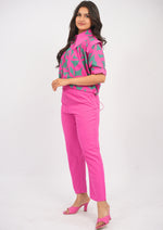 Joy-Pop Balloon Top & Relaxed Pants Set