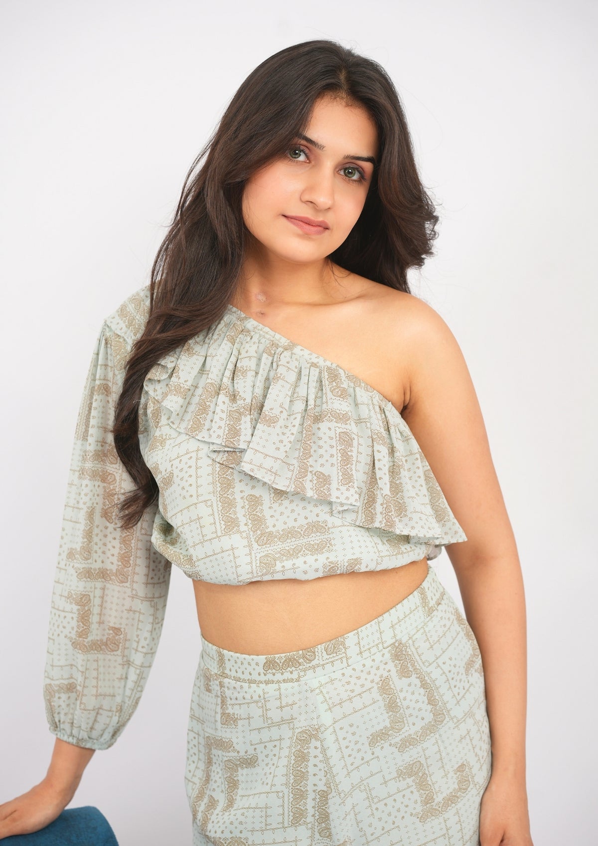 Serene Print Georgette Co-Ord