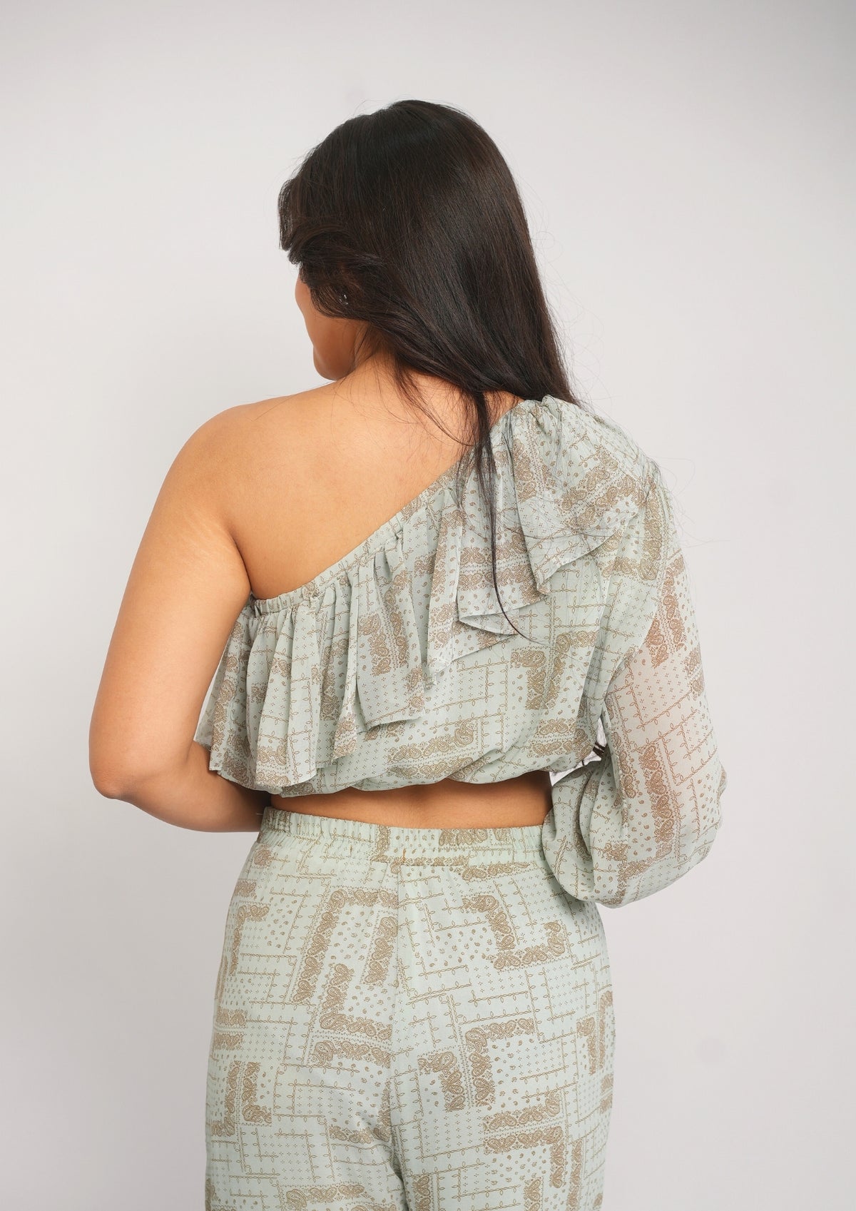 Serene Print Georgette Co-Ord