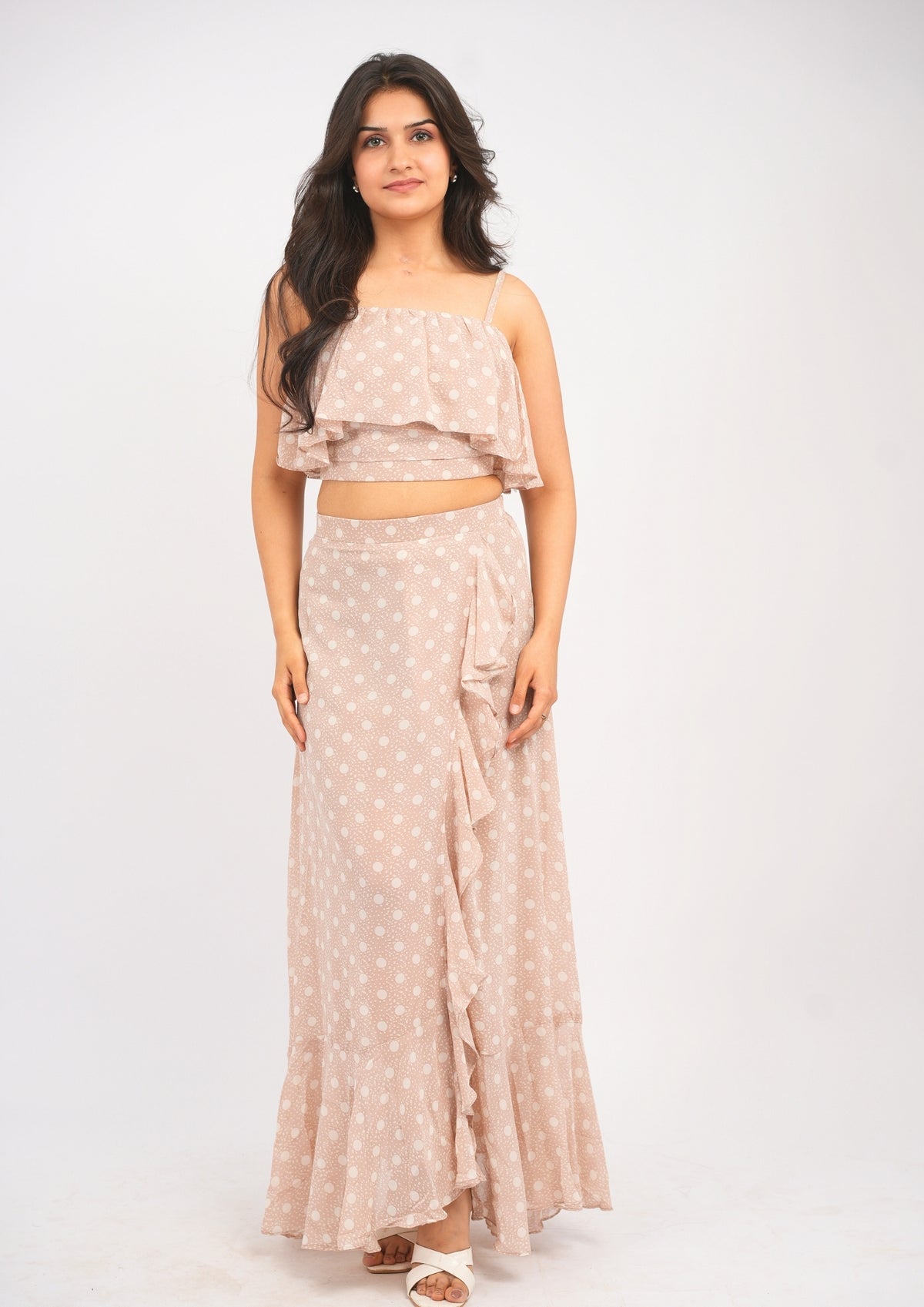 Spotlight Polka Two-Piece Outfit
